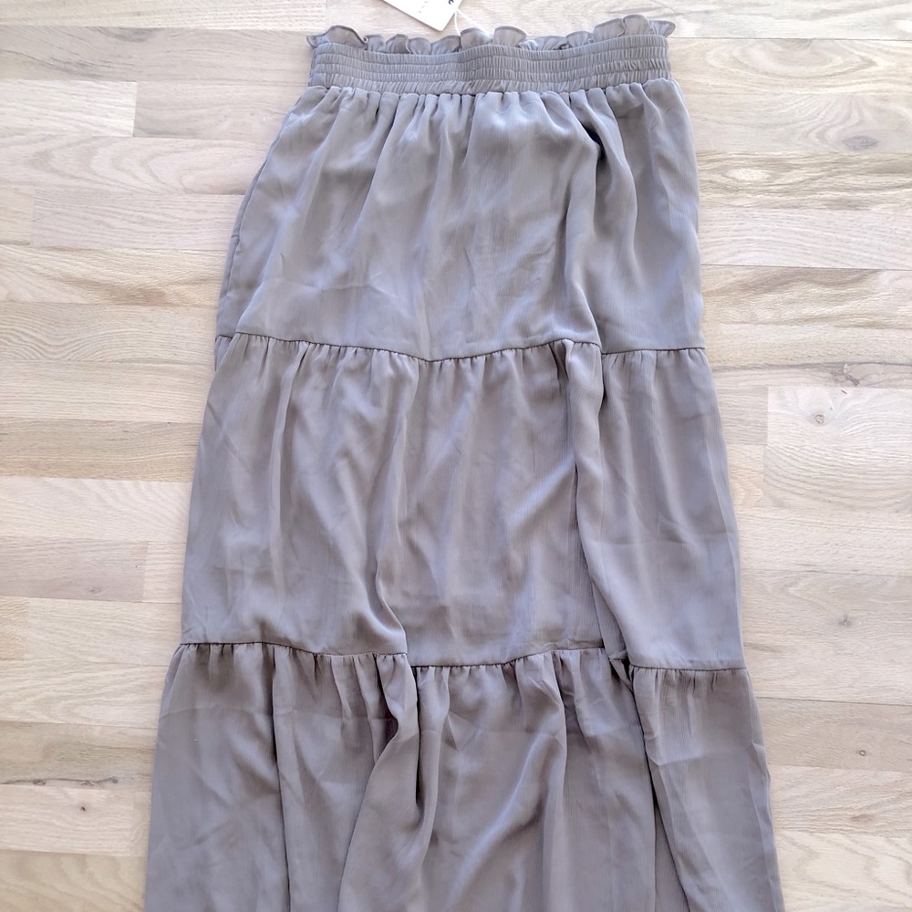 Dusty Purple Maxi Skirt